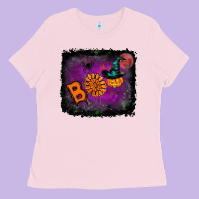 Ladies Tee Boo Halloween