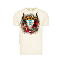 Vintage Arctic bullskull christmas Vintage Tee - JahusDesignShop