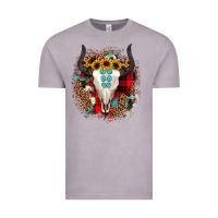 Vintage Zinc bullskull christmas Vintage Tee - JahusDesignShop