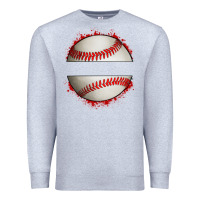 Heather Grey personalized baseball Premium Sweatshirt - Artiststas