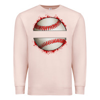 Pale Pink personalized baseball Premium Sweatshirt - Artiststas