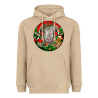 Mushroom christmas rambouillet sheep Heavyweight Hoodie - LillyAllenDesigns