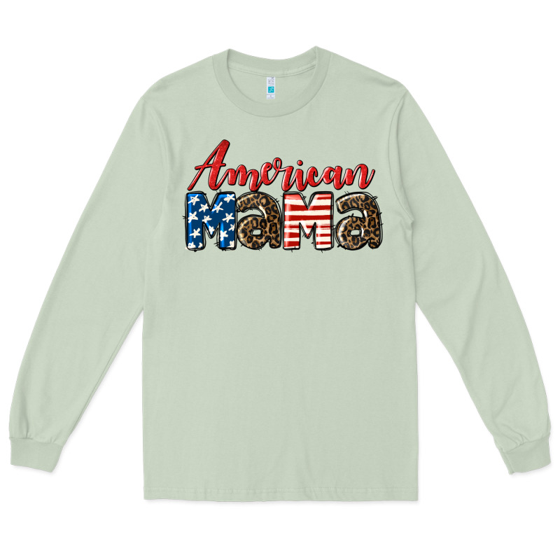 Western American Mama Long Sleeve Tee by LillyAllenDesigns | Teevron