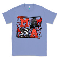 Colony Blue Wrestling mama red and black Classic Tee - LillyAllenDesigns
