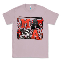 Lilac Wrestling mama red and black Classic Tee - LillyAllenDesigns