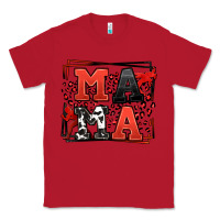 Red Wrestling mama red and black Classic Tee - LillyAllenDesigns
