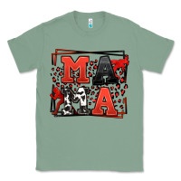Sage Wrestling mama red and black Classic Tee - LillyAllenDesigns