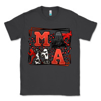 Smoke Wrestling mama red and black Classic Tee - LillyAllenDesigns