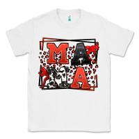 White Wrestling mama red and black Classic Tee - LillyAllenDesigns