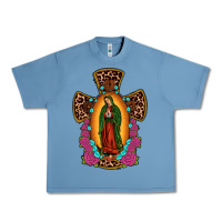 Our Lady Of Guadalupe Cross Urban Heavy Tee | Teevron