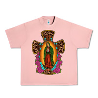 Salmon our lady of guadalupe cross Urban Heavy Tee - JahusDesignShop