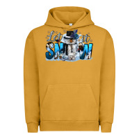 Pigment Peanut Butter let it snow Urban Hoodie - CowGirlArtShop