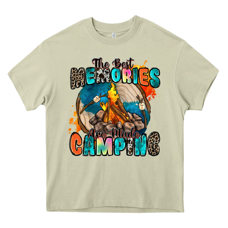 The Best Memories Are Made Camping Heavy Core Tee by Zillion Design Studio | Teevron