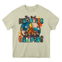 Mossy the best memories are made camping Heavy Core Tee - Zillion Design Studio