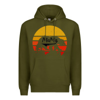 Army Green Mama Bear Premium Hoodie - Bettercallsaul