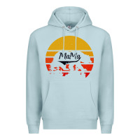 Blue Mist Mama Bear Premium Hoodie - Bettercallsaul