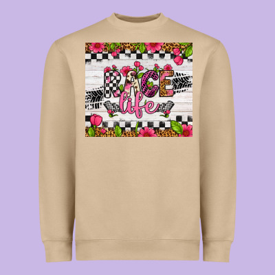 Race Life Tumbler Heavyweight Sweatshirt Designed By Artiststas