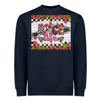 Navy race life tumbler Heavyweight Sweatshirt - Artiststas