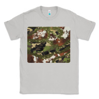 Moon Dust black and brown cowhide camouflage Classic Tee - BarkalooDesign