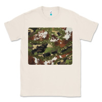 Natural black and brown cowhide camouflage Classic Tee - BarkalooDesign
