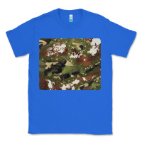True Royal black and brown cowhide camouflage Classic Tee - BarkalooDesign