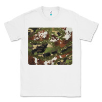 White black and brown cowhide camouflage Classic Tee - BarkalooDesign
