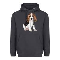 Smoke beagle puppy Heavyweight Hoodie - LillyAllenDesigns