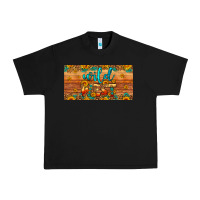Black wild west license plate Urban Heavy Tee - Artiststas