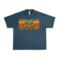 Midnight Navy wild west license plate Urban Heavy Tee - Artiststas