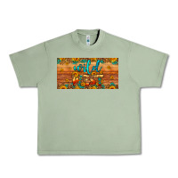 Oil Green wild west license plate Urban Heavy Tee - Artiststas