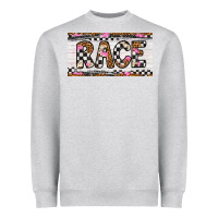 Heather Grey race license plate Heavyweight Sweatshirt - Artiststas