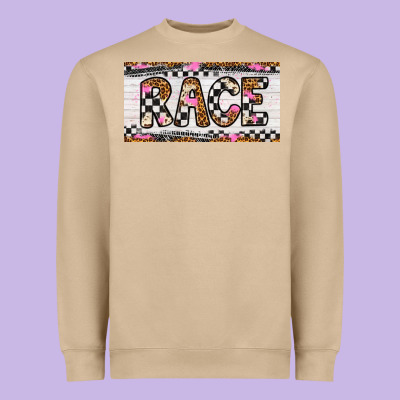 Race License Plate Heavyweight Sweatshirt Designed By Artiststas