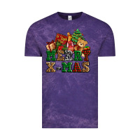 Cloud Purple merry xmas with christmas Vintage Tee - AdoDesignShop