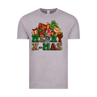 Vintage Zinc merry xmas with christmas Vintage Tee - AdoDesignShop