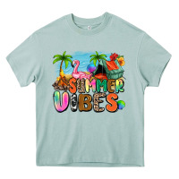Summer Vibes Camp Heavy Core Tee | Teevron