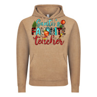 Vintage Coffee santa s favorite teacher Vintage Hoodie - JahusDesignShop