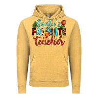 Vintage Mustard santa s favorite teacher Vintage Hoodie - JahusDesignShop