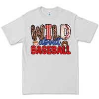 Dove Grey wild about baseball Premium Tee - Zillion Design Studio
