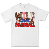 White wild about baseball Premium Tee - Zillion Design Studio