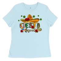 Baby Blue fiesta squad Ladies Tee - JahusDesignShop