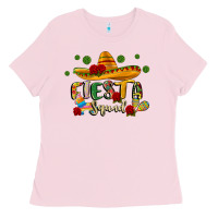 Bubblegum Pink fiesta squad Ladies Tee - JahusDesignShop