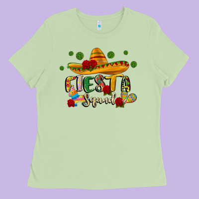Fiesta Squad Ladies Tee Designed By Jahusdesignshop