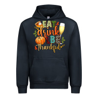 Navy eat drink and be thankful Urban Hoodie - CowGirlArtShop