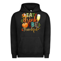 Pigment Black eat drink and be thankful Urban Hoodie - CowGirlArtShop