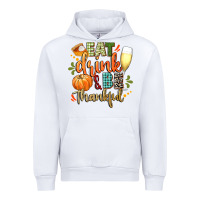 White eat drink and be thankful Urban Hoodie - CowGirlArtShop