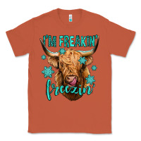 Copper i'm freakin freezin long haired cow Classic Tee - Jasminsmagicworld