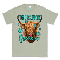 Matcha i'm freakin freezin long haired cow Classic Tee - Jasminsmagicworld