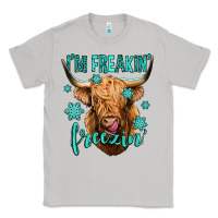 Moon Dust i'm freakin freezin long haired cow Classic Tee - Jasminsmagicworld
