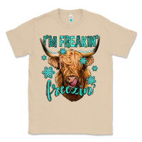 Mushroom i'm freakin freezin long haired cow Classic Tee - Jasminsmagicworld