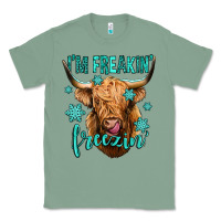 Sage i'm freakin freezin long haired cow Classic Tee - Jasminsmagicworld